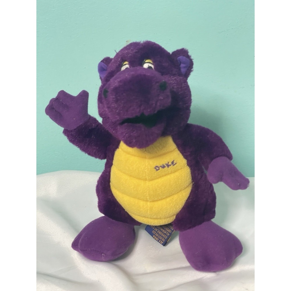 Petting The Zoo Duke JLI 1994 9" Plush Stuffed Toy Bin10